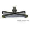 Parasol en aluminium MYOSOTIS