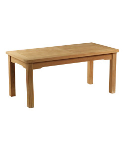 Table basse en teck massif, L.100x50cm