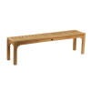 Banc en teck massif ANTIBES, L.160cm